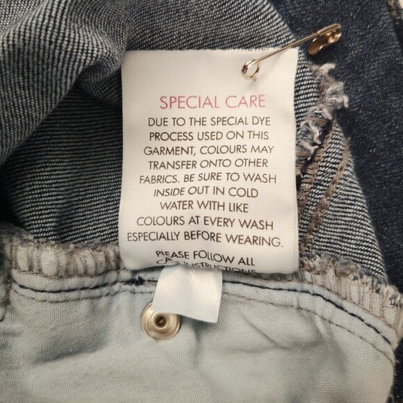 DC Jeans Medium Wash Ladies Size 20 Curvy Zipper & Button Closure Blue Jeans - Picture 8 of 11